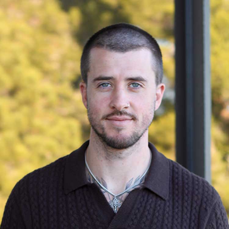 Portrait of Reed Finley, Head Behavioral Tech at Sacred Journey Recovery drug rehab specialists.